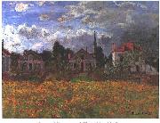 Maisons d'Argenteuil, Claude Monet